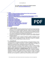 Defensa Nacional Orden Interno PDF