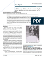 A Cephalometric Study of Relationship of Anterior Teeth to Incisive Papillamucolabial Reflections and Apogonion Line in Dentulous 2471 8726 1000137