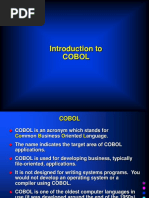 Cobol Intro