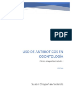 Uso de Antibióticos en Odontología PDF