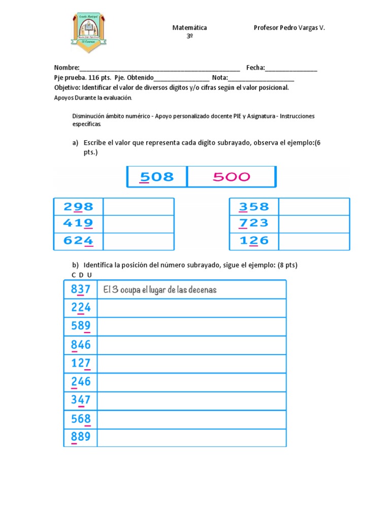 Valor Posicional | PDF, image size:768x1024