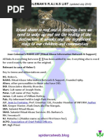 Download Joan Colemans RAINS LIST Ritual Abuse Information Network  Support by WildCatScot SN382811891 doc pdf