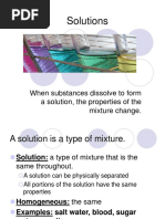 Solutions