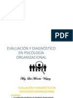 Evaluación y Diagnóstico - Ps Organizacional