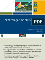 Depreciações - Xvii COBREAP.2013 - Joeé Tracisio