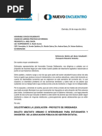 PROYECTO DE ORDENANZA BOLETO GRATUITO URBANO E INTERURBANO PARA ESTUDIANTES Y DOCENTES DE LA EDUCACIÓN PÚBLICA DE GESTIÓN ESTATAL.