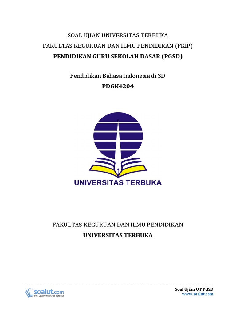 Contoh Soal Ut Fonologi Dan Jawabannya Bedah Sekolah