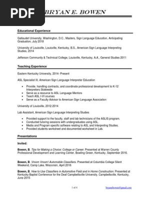 bowen cv 2017 editable