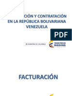 Temas de Facturación y Contratación Venezuela