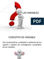 Las Variables