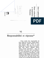 Responsabilité Et Réponse PDF