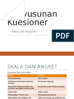 Penyusunan Kuesioner 2017