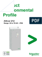 Product Environmental Profile: Altivar 212