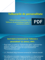 Tulb. de Personalitate - Grupa A