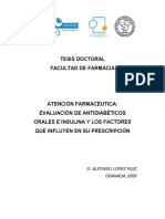 Evaluacion de Antidiabeticos Granada 2009 PDF