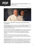 Papa Francisco e HOLOMODOR