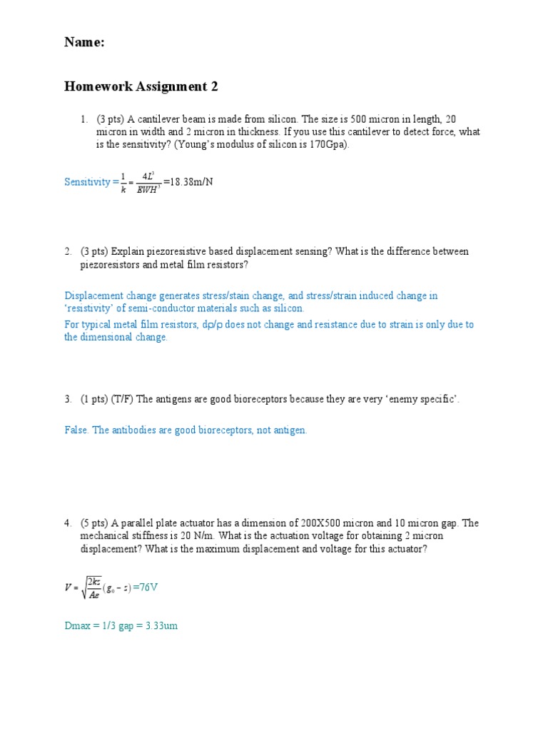 HW2 Solution | PDF | Technology & Engineering