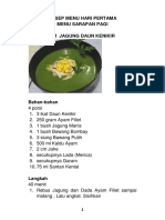 Buku RESEP MASAKAN