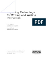 Exploring Technology For Writing and Writing Instruction