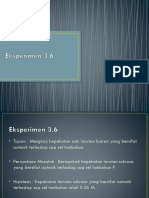 Experiment 3.6 (Repeat Experiment) - Kepekatan Larutan Yang Isotonik Terhadap Sel