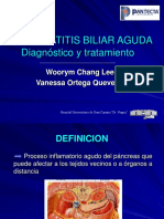 Pancreatitis Biliar Aguda