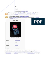 Mobile Phone: Navigation Search Improve It Verifying References Talk Page