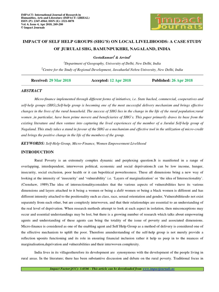 How to form self help group picture