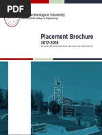 Placement Brochure 2017-18