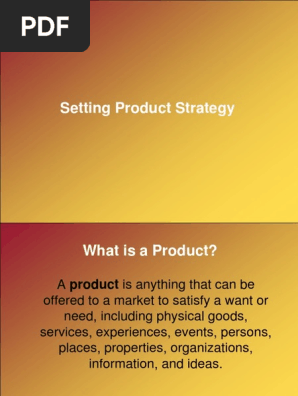 Product Strategy