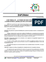 Inf- Acuerdo Recuperación Condiciones Laborales 21-6-18