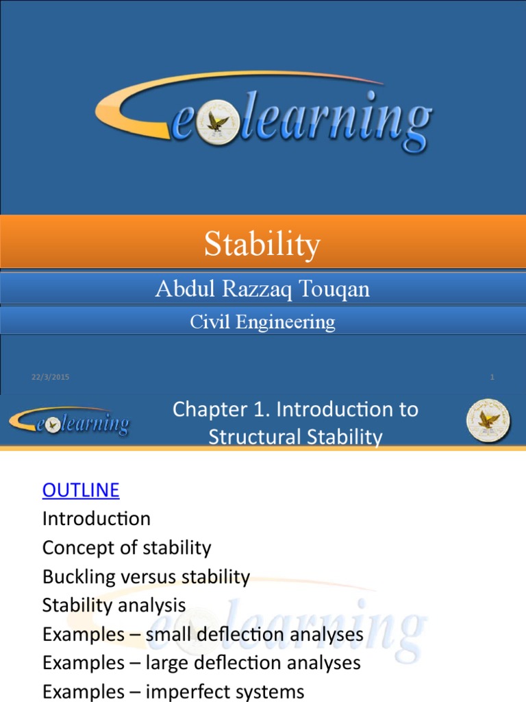 Structural Stability and Buckling Analysis | PDF | Buckling | Continuum ...