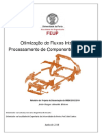 Otimizacao de Fluxos Internos No Processamento de Componentes Metalicos