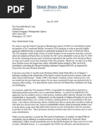 Dems FEMA Puerto Rico Letter