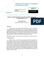 DESIGNOFHIGHEFFICIENCYPELTONTURBINEFORMICRO HYDROPOWERplant PDF