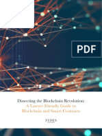 Dissecting The Blockchain Revolution - A Lawyer Friendly Guide To Blockchain and Smart Contracts