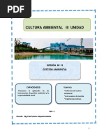 Módulo de Sesión 13 Gestión Ambiental