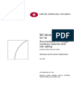 Accumulation of Foreign Currency Reserves and Risk-Taking