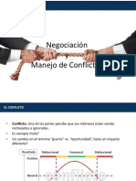 Manejo de Conflictos y Negociación