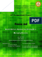 House MD: Health Options, Updates and Strategies in Managing Diseases