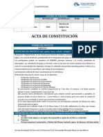 Acta constitución proyecto English