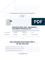 Get Unlimited Downloads With A 30 Day Free Trial: Download Alexe, Dan - Dacopatia Si Alte Rataciri Romanesti Ocr