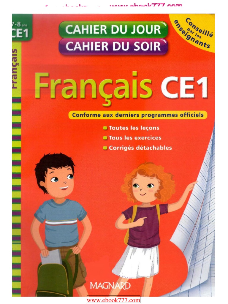 Cahier Du Jour Cahier Du Soir Cp Français Ce1 Cahier Du Jour Cahier Du Soir | PDF