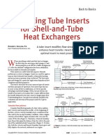 Heat Exchangers Selecting Tube Inserts For Shell and Tube (Cep) PDF