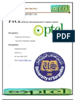 37848431 Final Internship Report on Ptcl