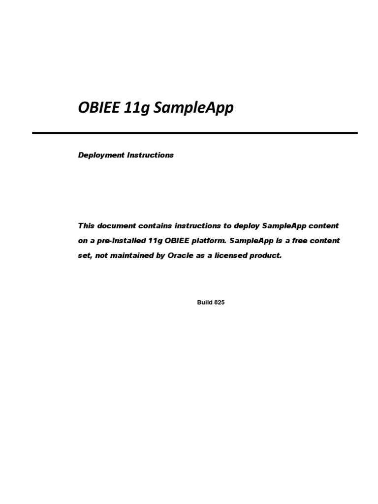 SampleApp Deploy Instructions 825 | PDF | Computers