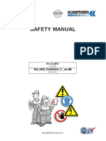 Safety Manual: 01.12.2011 SIH - 0099 - F20008844 - C - en-GB