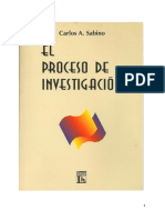 Carlos Sabino - El proceso de investigación
