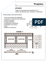 Parede de Bloco - Modelo