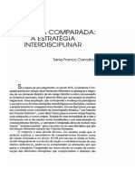 Literatura Comparada: A Estratégia Interdisciplinar