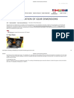 Calculation of Gear Dimensions - KHK Gears